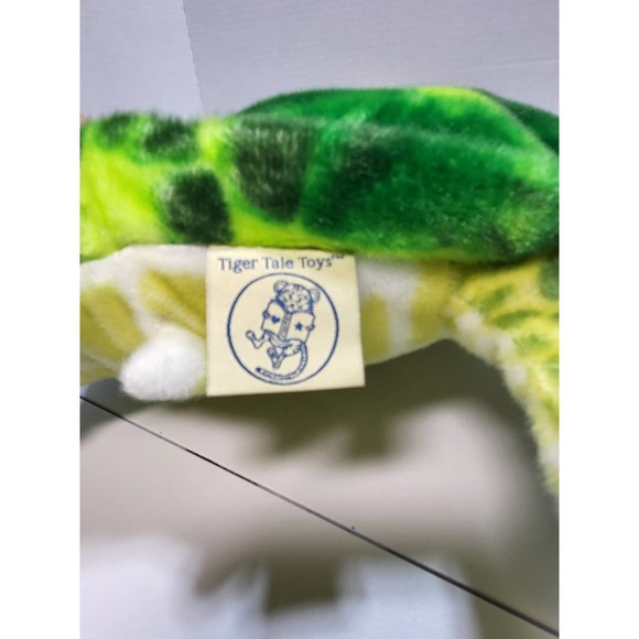 Tiger Tale Toys Plush 20” Giant Green Turtle Children's Soft Animal Stuffed - Picture 8 of 10